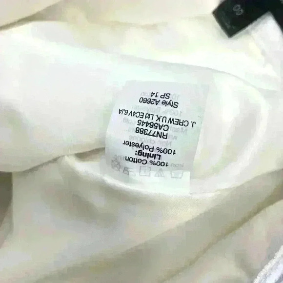 J. Crew Mini Eyelet Skirt with Pockets - Picture 3 of 10